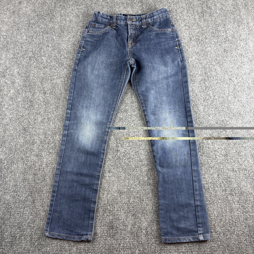 Lucky Brand Boys Billy Straight Leg Jeans Medium Wash Blue Size 12